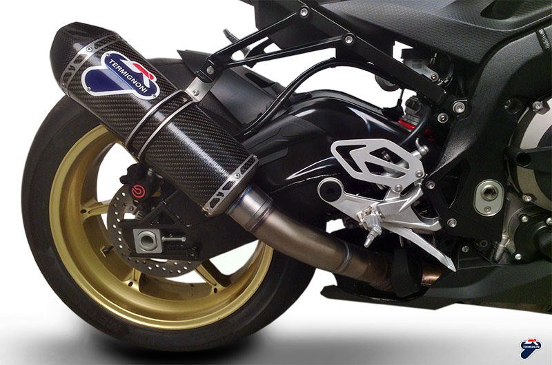 Termignoni SLIP ON, STAINLESS STEEL, HOMOLOGATED BMW S 1000 RR (2014-2016) | BW13080CV