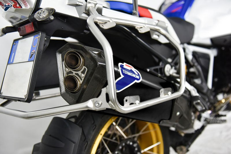 Termignoni SLIP ON 1 SIL STR, STAINLESS STEEL, TITANIUM BLACK SLEEVE | BW2208040INC