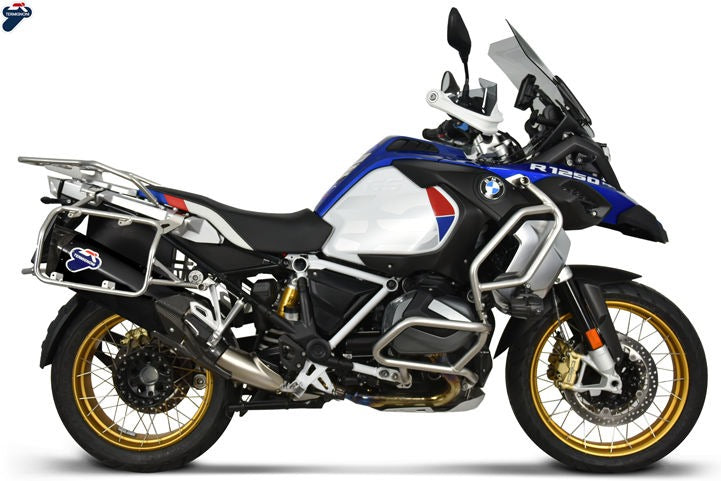 Termignoni SLIP ON 1 SIL STR, STAINLESS STEEL, TITANIUM BLACK SLEEVE | BW2208040INC