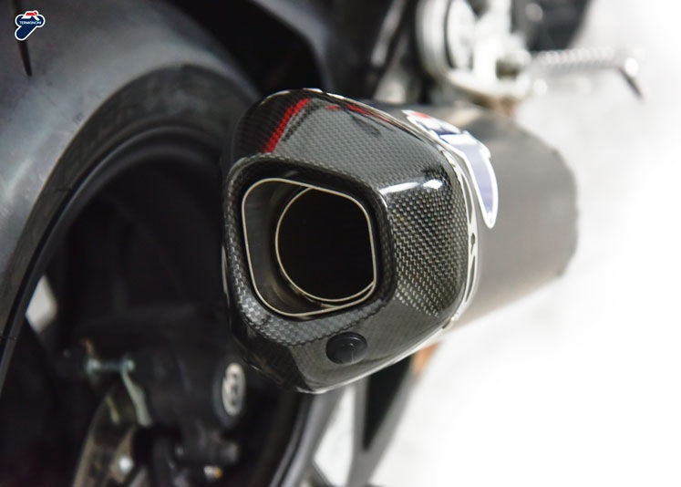 Termignoni SLIP ON 1 SIL STR, STAINLESS STEEL, TITANIUM BLACK SLEEVE | BW2408040ITC