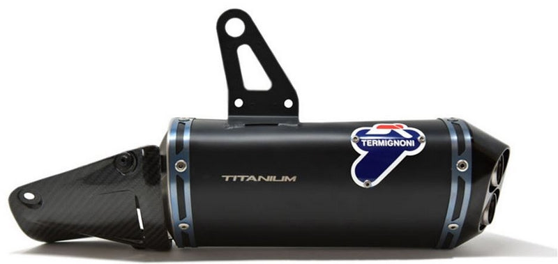 Termignoni 2 SILENCERS DECAT BLACK + KIT UPMAP EU5, STAINLESS STEEL, TITANIUM BLACK | D18409400INA