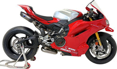 GRUPPO COMPLETO INOX PANIGALE V4 MY 25 + UP MAP EU5, COMPLETE SYSTEM, STAINLESS STEEL, TITANIUM