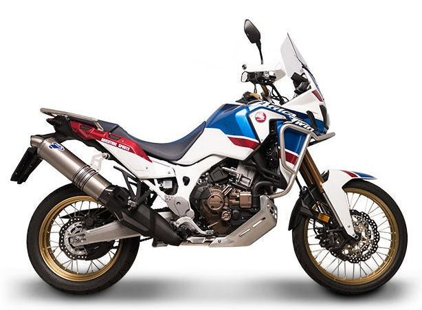 Termignoni SLIP ON, STAINLESS STEEL, HOMOLOGATED HONDA CRF 1000L AFRICA TWIN (2018-2019) | H14908040ITX