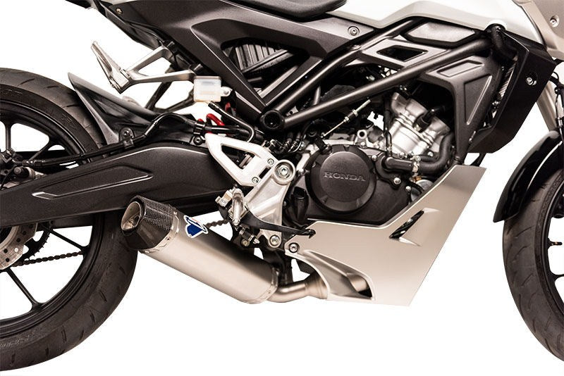 Termignoni FULL SYSTEM KIT, STAINLESS STEEL, HOMOLOGATED HONDA CB125 (2018-2019) | H15208040IIC
