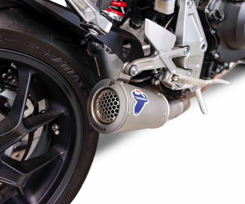 TERMIGNONI GP2R-R SLIP ON STAINELSS STEEL, sleeve: STAINELSS STEEL | H154094SO03