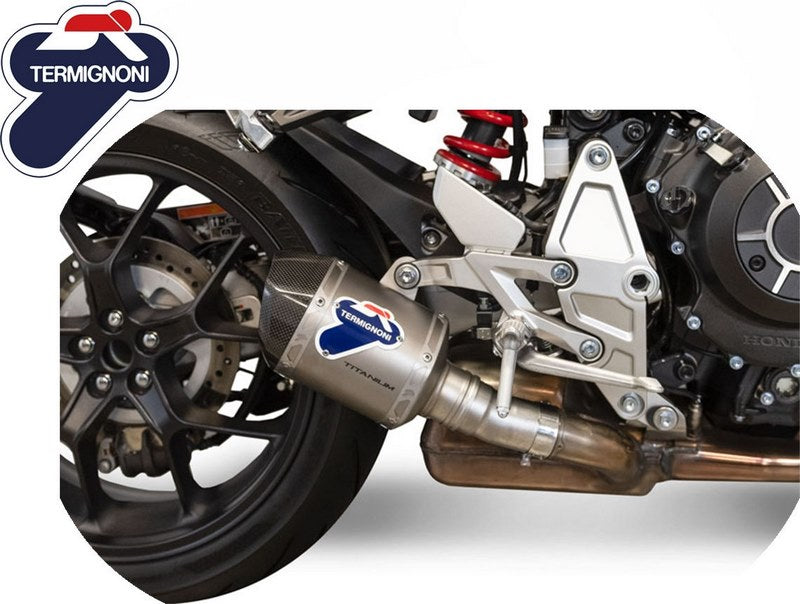 TERMIGNONI RELEVANCE D70 SLIP ON TITANIUM, sleeve: TITANIUM | H154094SO04