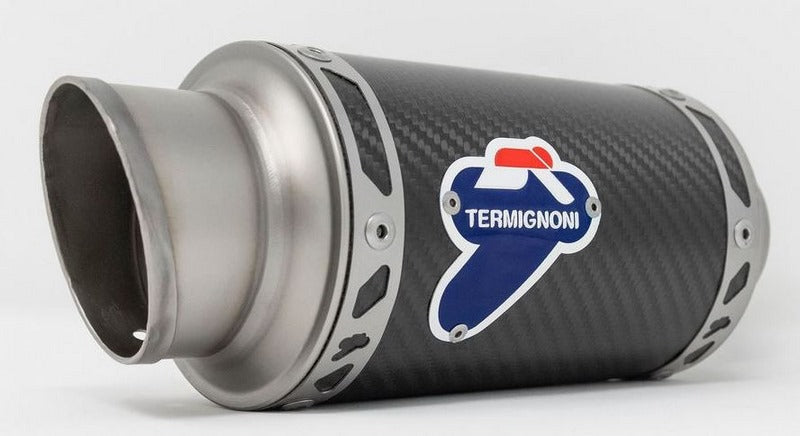 TERMIGNONI GP CLASSIC SLIP ON STAINELSS STEEL, sleeve: CARBON | H154094SO05