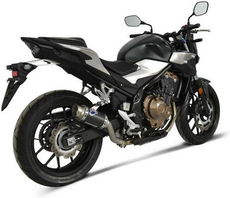 TERMIGNONI GP CLASSIC SLIP ON STAINELSS STEEL, sleeve: CARBON | H155094SO05
