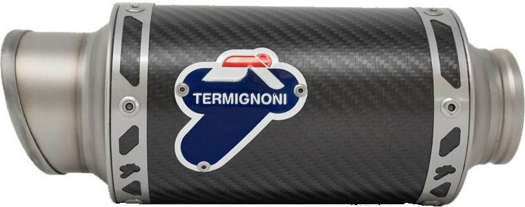 TERMIGNONI GP CLASSIC SLIP ON STAINELSS STEEL, sleeve: CARBON | H155094SO05