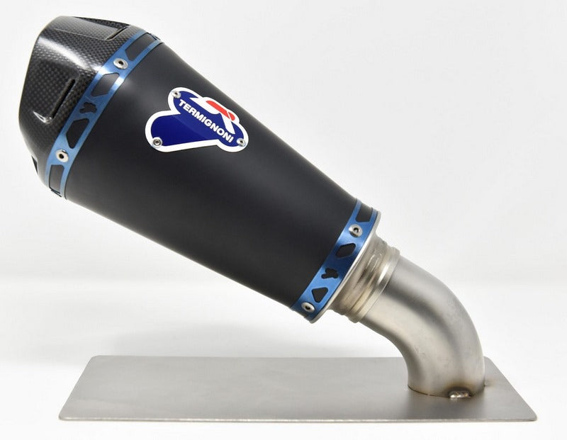 Termignoni SLIP ON CONICAL + COLLECTOR, STAINLESS STEEL, TITANIUM, Racing, Without Catalyzer | H162094SO06