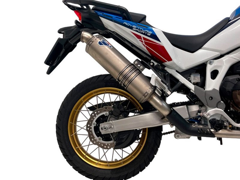 Termignoni Racing Exhaust Silencer Titanium Steel Honda Africa Twin 1100 2020-2023 | H16609440ITI