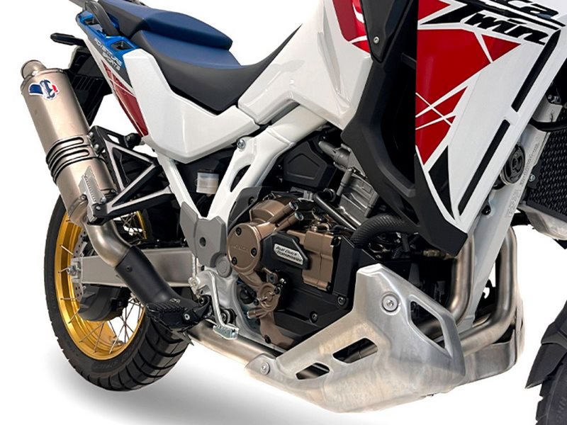 Termignoni Racing Exhaust Silencer Titanium Steel Honda Africa Twin 1100 2020-2023 | H16609440ITI