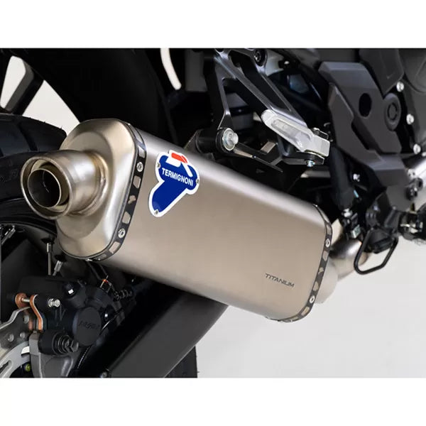 Termignoni Titanium Exhaust Slip-On Approved Honda Transalp XL750 2023-2024 | H17908040ITI
