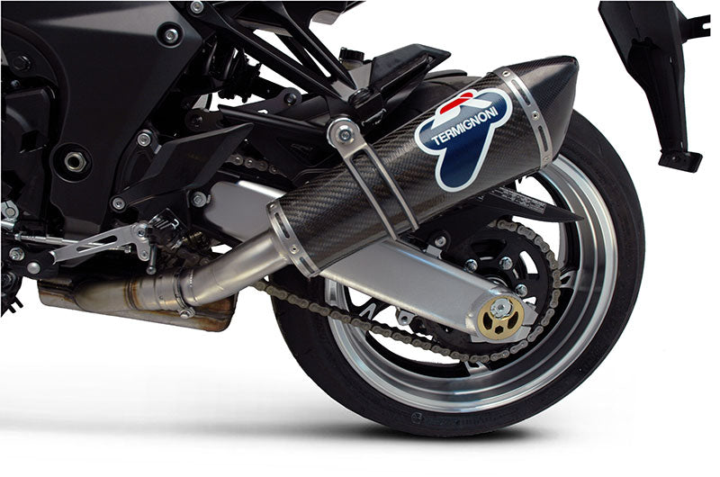 Termignoni SLIP ON, STAINLESS STEEL, HOMOLOGATED KAWASAKI Z 1000 (2010-2014) | K066080CC