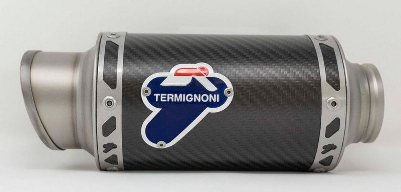 TERMIGNONI GP CLASSIC SLIP ON STAINLESS STEEL, sleeve: CARBON | K083094SO05