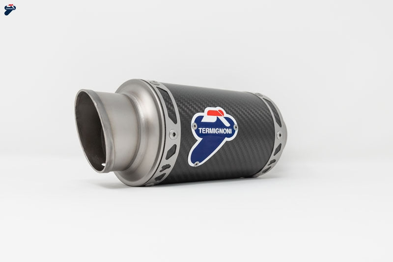TERMIGNONI GP CLASSIC SLIP ON STAINLESS STEEL, sleeve: CARBON | K083094SO05