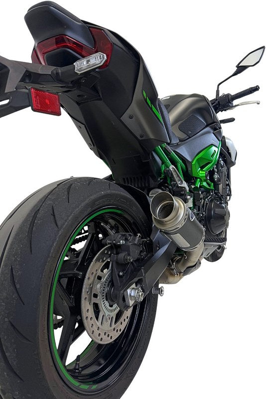 LINK PIPE + SLIP-ON GP CLASSIC, LINK PIPE + SLIP ON + HEATSHIELD, STAINLESS STEEL, CARBON