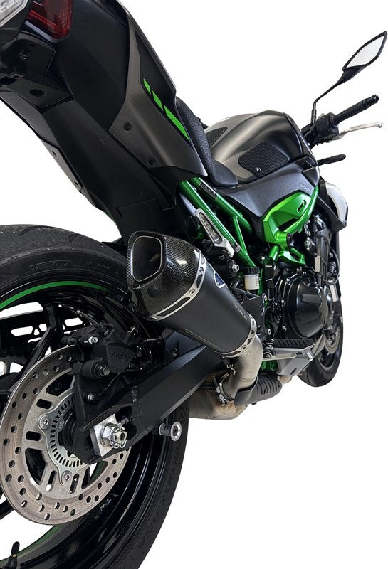 LINK PIPE + SILENCER CONICAL BLACK , LINK PIPE + SLIP ON + HEATSHIELD, STAINLESS STEEL, BLACK TITANIUM