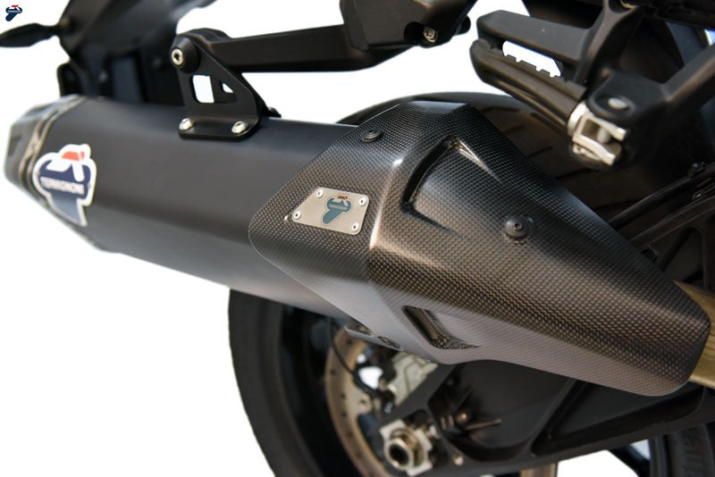 Termignoni Slip On-Homologated Exhaust Stainless Steel Titanium Black | KT1908040IBC