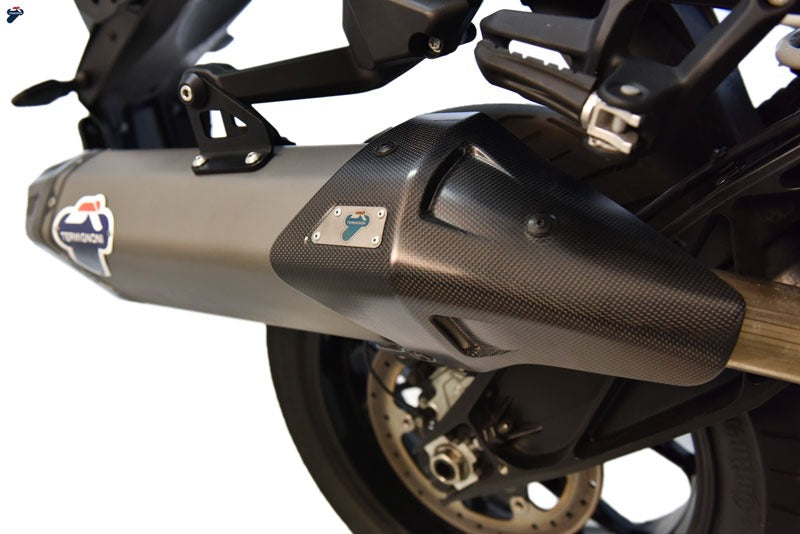 Termignoni Slip On-Homologated Exhaust Stainless Steel Titanium Matt Grey | KT1908040IIC
