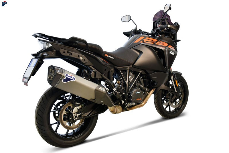 Termignoni Slip On-Homologated Exhaust Stainless Steel Titanium Matt Grey | KT1908040IIC