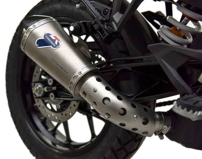 Termignoni SLIP ON CONICAL+LINK, TITANIUM, TITANIUM, Racing, Without Catalyzer | KT23094SO01