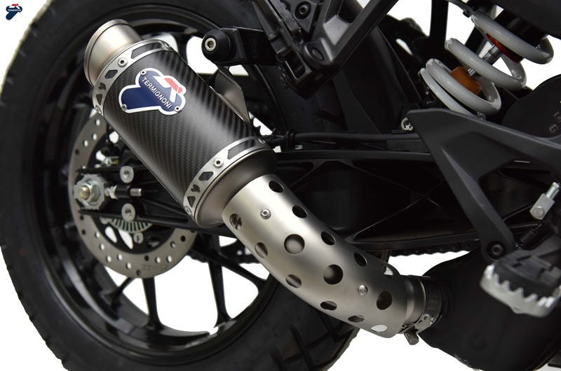 Termignoni SLIP ON GP CLASSIC+LINK, STAINLESS STEEL, CARBON, Racing, Without Catalyzer | KT23094SO05