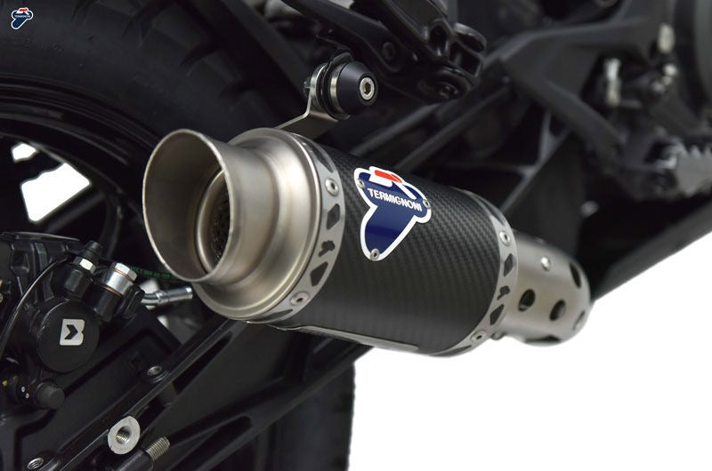Termignoni SLIP ON GP CLASSIC+LINK, STAINLESS STEEL, CARBON, Racing, Without Catalyzer | KT23094SO05