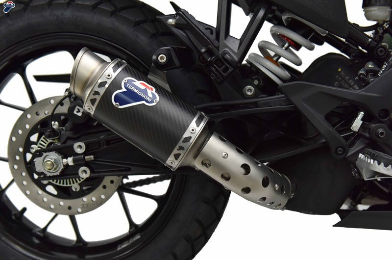 Termignoni SLIP ON GP CLASSIC+LINK, STAINLESS STEEL, CARBON, Racing, Without Catalyzer | KT23094SO05