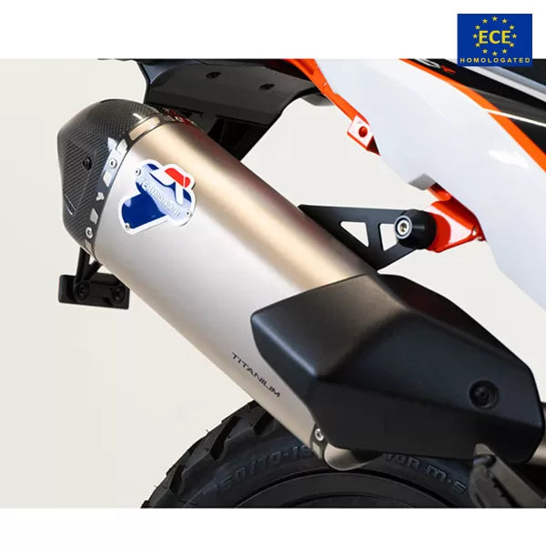 Termignoni Titanium Exhaust Slip-On Approved KTM Adventure 890 2023-2024 | KT3208040ITC