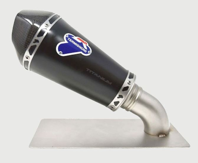 LINK PIPE + SILENCER CONICAL BLACK, LINK PIPE + SLIP ON , TITANIUM, CARBON