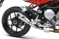 Termignoni SLIP ON, TITANIUM, HOMOLOGATED MV AGUSTA BRUTALE B3 675-800 RIVALE (2012-2019) | MV09080TVT