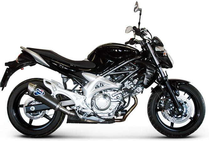 Termignoni SLIP ON, STAINLESS STEEL, HOMOLOGATED SUZUKI GLADIUS (2009-2019) | S065080CO