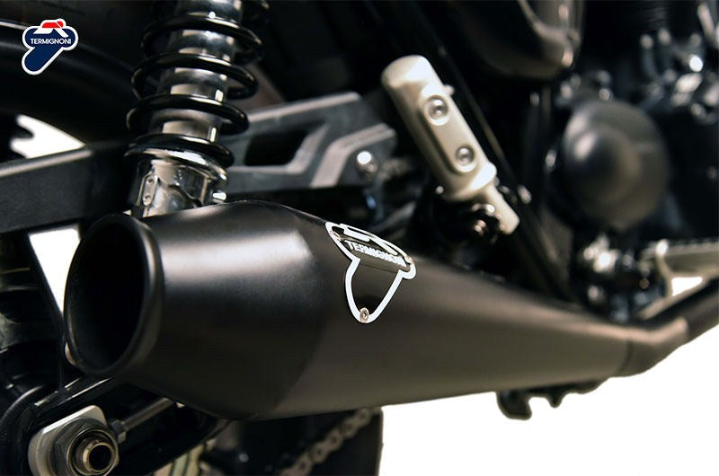 Termignoni 2X1 Street, STAINLESS STEEL TRIUMPH STREET TWIN (2016-2019) | T00909400BBX