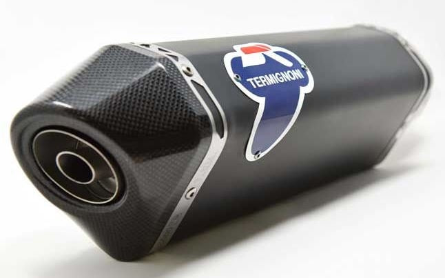 Termignoni 1 SIL STR, STAINLESS STEEL, TITANIUM BLACK | Y11609040INC