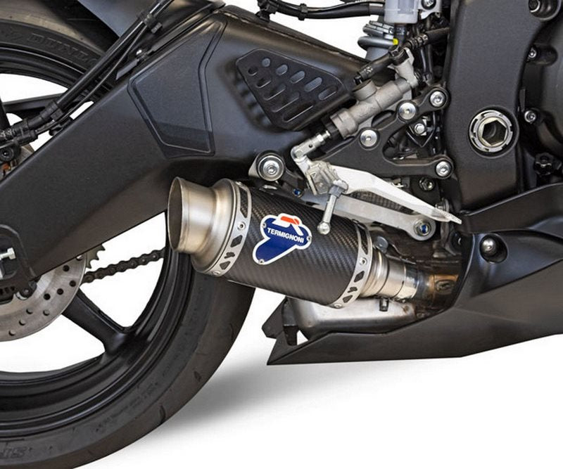 TERMIGNONI GP CLASSIC SLIP ON STAINLESS STEEL, sleeve: CARBON | Y117094SO05
