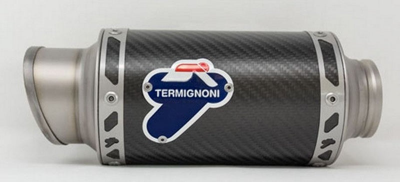 TERMIGNONI GP CLASSIC SLIP ON STAINLESS STEEL, sleeve: CARBON | Y117094SO05