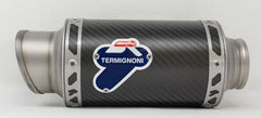 TERMIGNONI GP CLASSIC SLIP ON STAINLESS STEEL, sleeve: CARBON | Y117094SO05