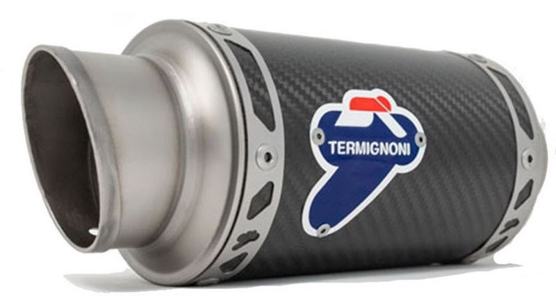 TERMIGNONI GP CLASSIC SLIP ON STAINLESS STEEL, sleeve: CARBON | Y122094SO05