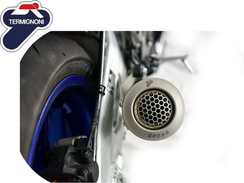 TERMIGNONI GP2R-R SLIP ON STAINLESS STEEL, sleeve: STAINLESS STEEL | Y123094SO03