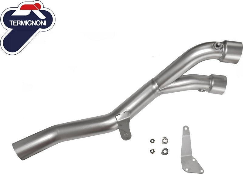TERMIGNONI GP CLASSIC SLIP ON STAINLESS STEEL, sleeve: CARBON | Y123094SO05