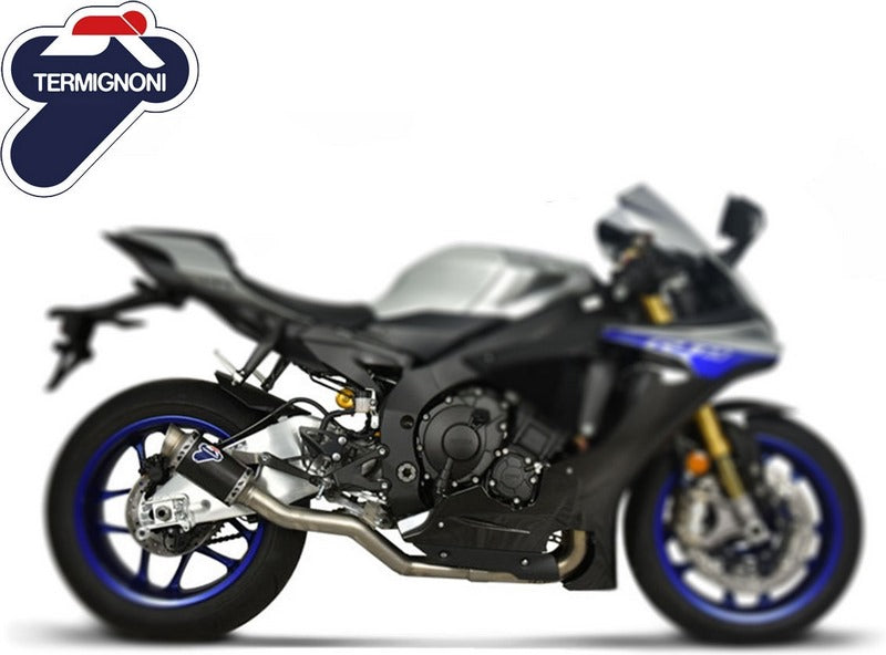 TERMIGNONI GP CLASSIC SLIP ON STAINLESS STEEL, sleeve: CARBON | Y123094SO05
