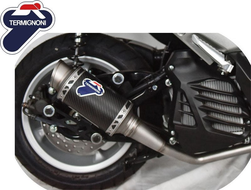 TERMIGNONI GP CLASSIC SLIP ON STAINLESS STEEL, sleeve: CARBON | Y124094SO05