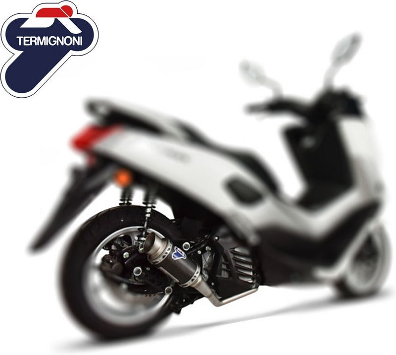 TERMIGNONI GP CLASSIC SLIP ON STAINLESS STEEL, sleeve: CARBON | Y124094SO05