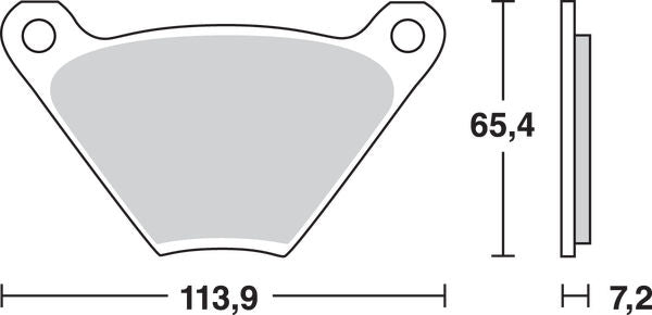 TRW BRAKE PAD TRW MCB97 | MCB97