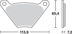 TRW BRAKE PAD TRW MCB97 | MCB97