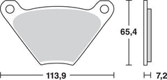 TRW BRAKE PAD TRW MCB97 | MCB97
