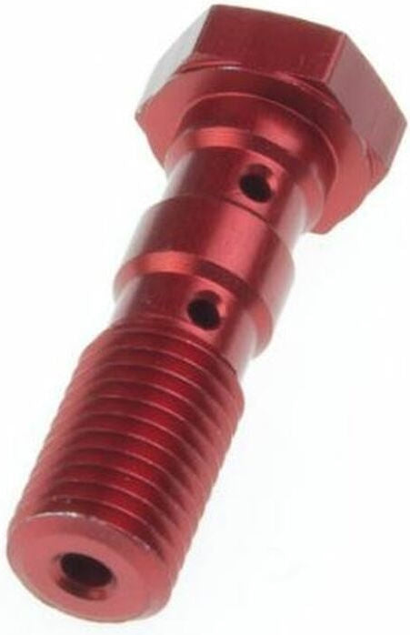 TRW DOUBLE BANJO BOLT RED M10X1,25 | MCH951R
