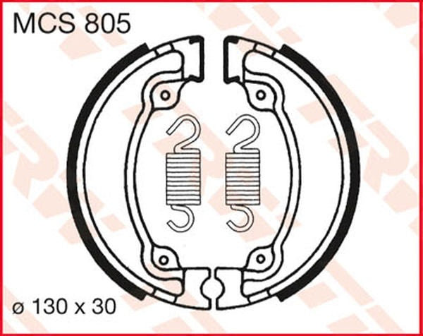 TRW BRAKE SHOES TRW MCS805 | MCS805