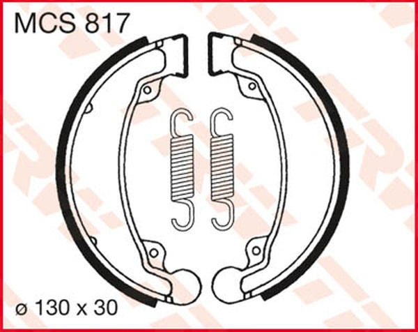 TRW BRAKE SHOES TRW MCS817 | MCS817